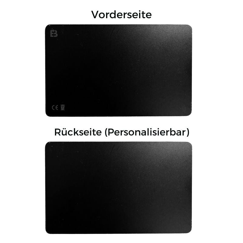 Digital business card with NFC tag