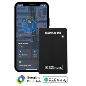 Tracker Karte 3.0 – Apple Find My und Google Find Hub