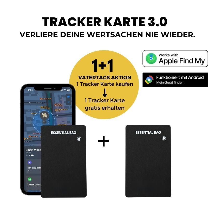 Tracker Card 3.0 Apple and Android