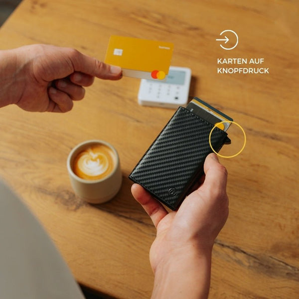 Smart Wallet 3.0 - Carbon Stealth - Essentialbag #farbe_carbon stealth