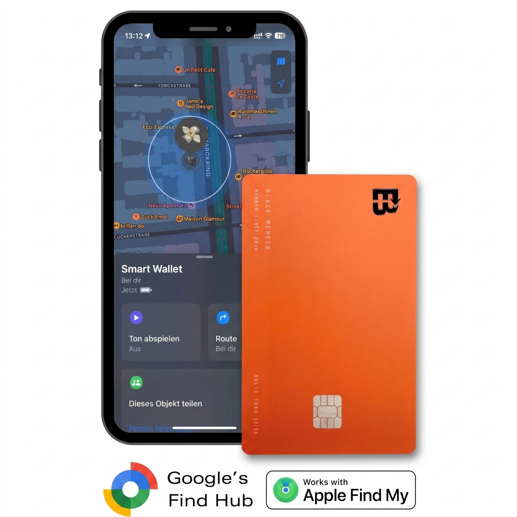 Tracker Card 3.0 Apple and Android