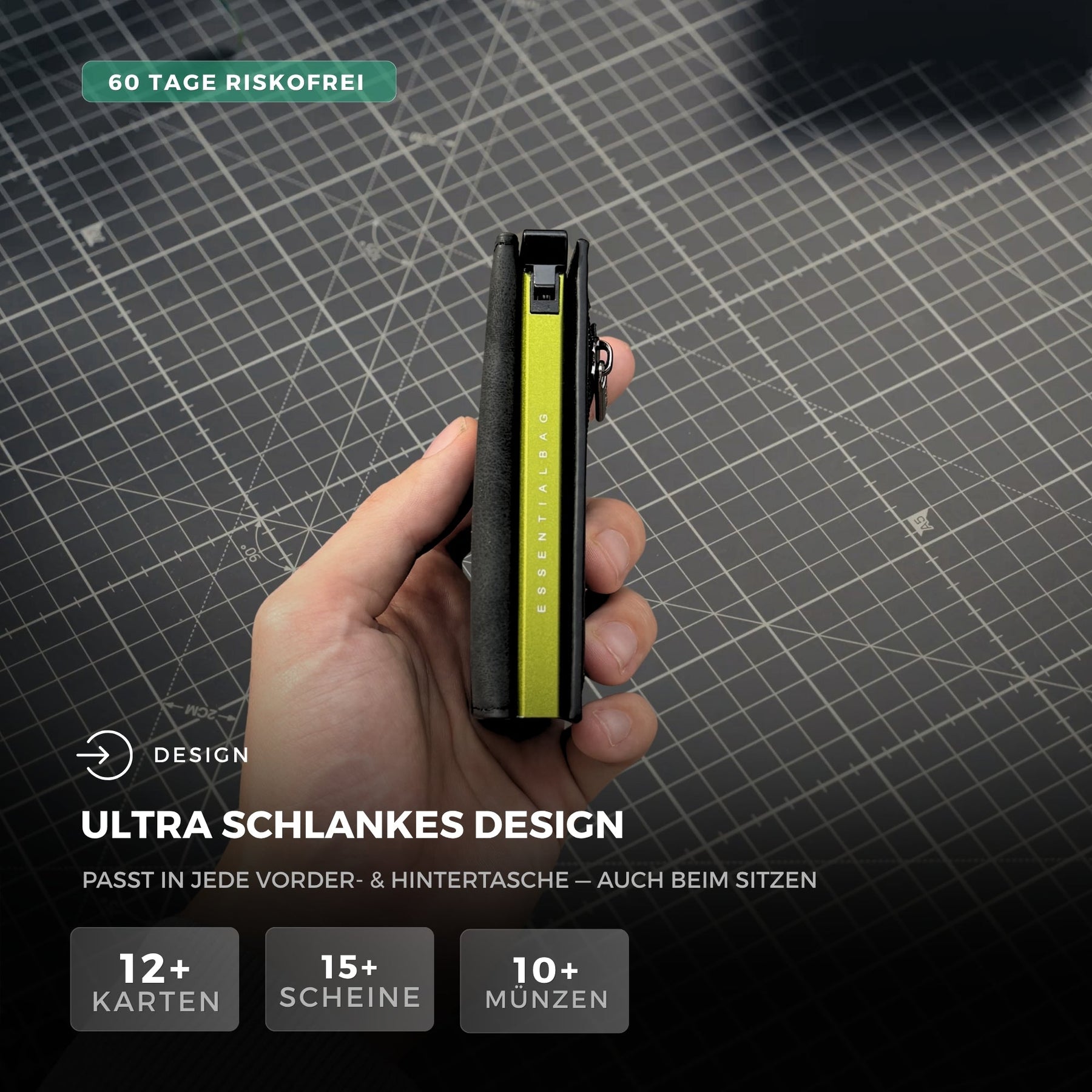 Smart Wallet 3.0 Limited Lime – ultra schlankes Design