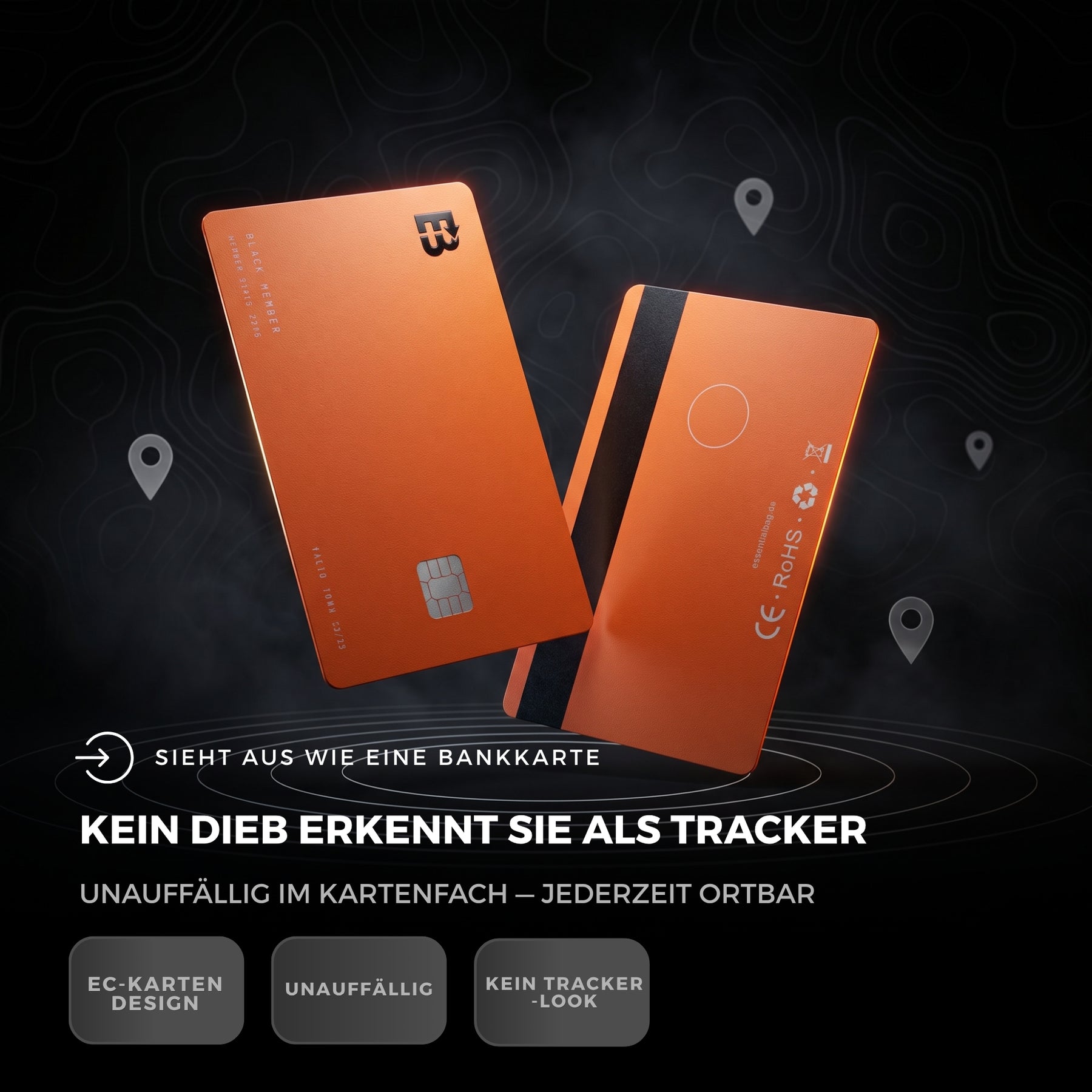 Tracker Card 3.0 Apple and Android