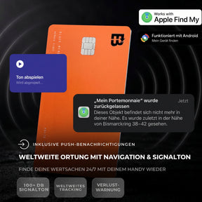 Tracker Card 3.0 Apple and Android