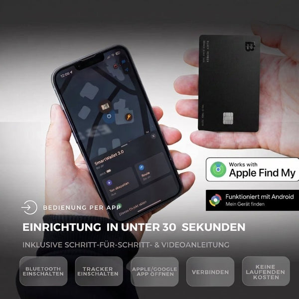 Tracker Card 3.0 Apple and Android