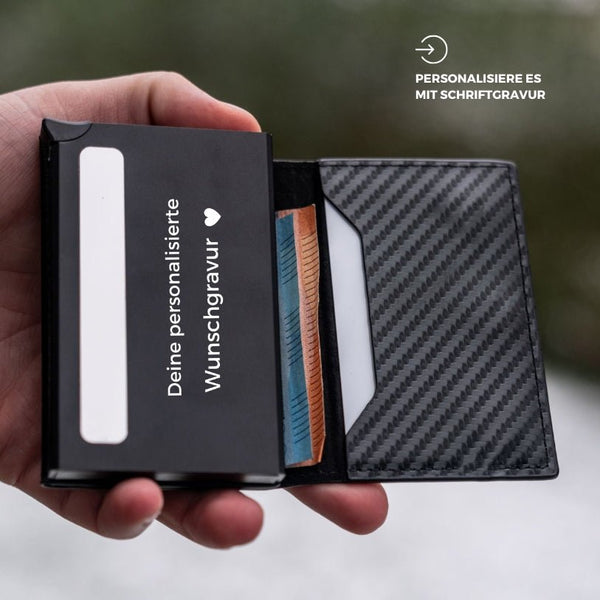 Smart Wallet 3.0 - Carbon Stealth - Essentialbag #farbe_carbon stealth