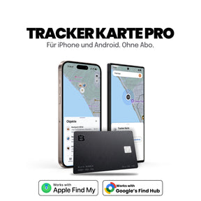 Tracker Card 3.0 Apple and Android
